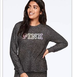🌟FLASH SALE🌟VS PINK NWT XS COZY GREY L/S ✨